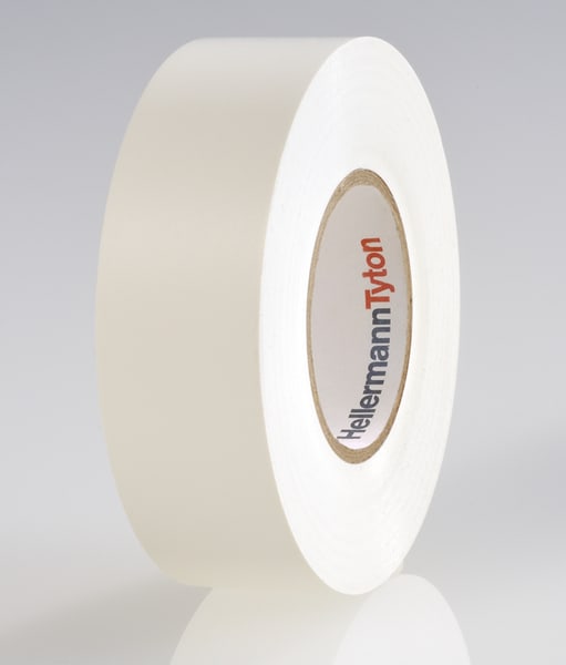 HELLERMANNTYTON - NASTRO PVC 25X25 WH HTAPE-FLEX15-25X25