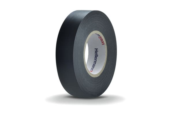 HELLERMANNTYTON - NASTRO PVC 19X20 BK HTAPE-FLEX20-19X20
