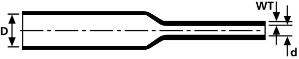 HELLERMANNTYTON - TERMORESTRINGENTE BARRA CL TCN24-4.8/2.4