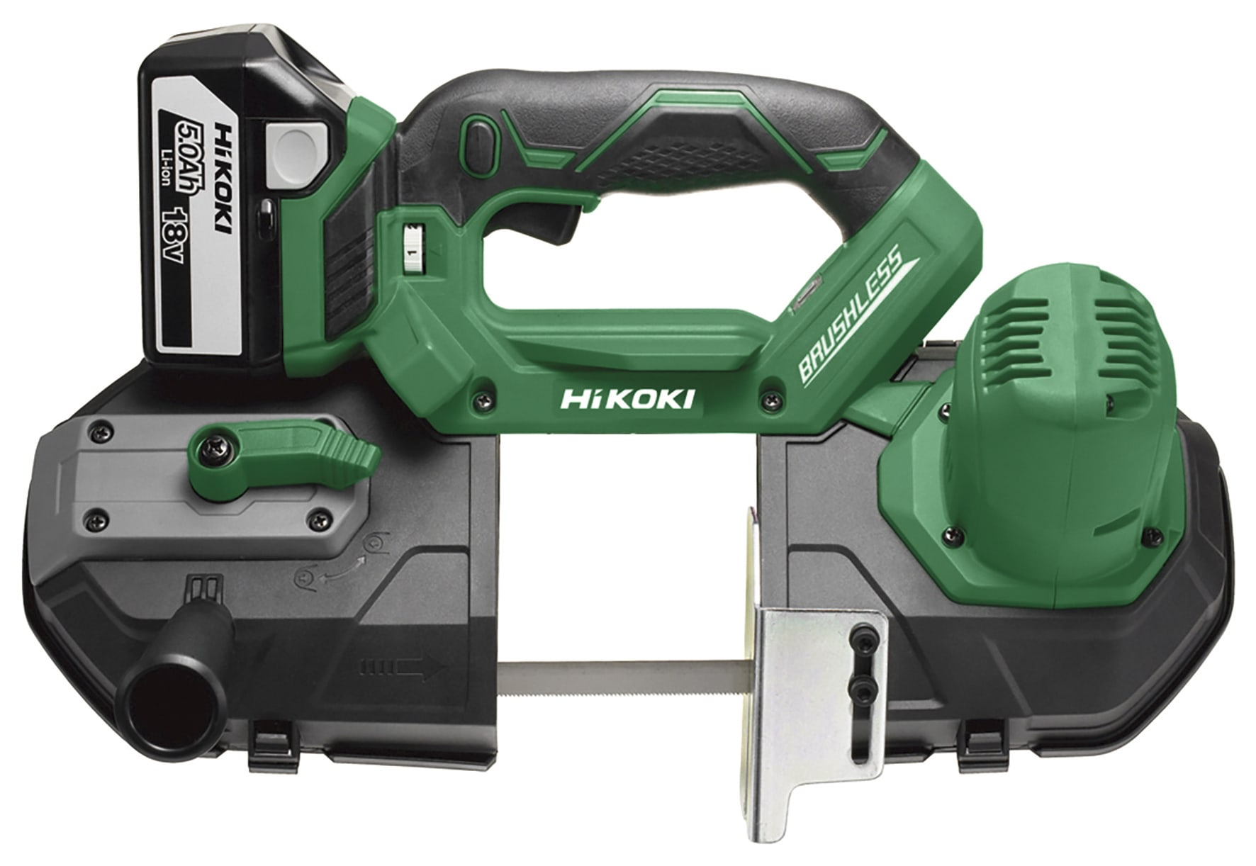 HIKOKI POWER TOOLS - Sega A Nastro Brushless, 18V, Solo Corpo, Valigetta Plano - 83Mm - Brushless - Valigetta - Dimensioni Confezione Singola: 660X290X270 Mm (Lxwxh) - Peso Confezione Singola: 5,5 Kg