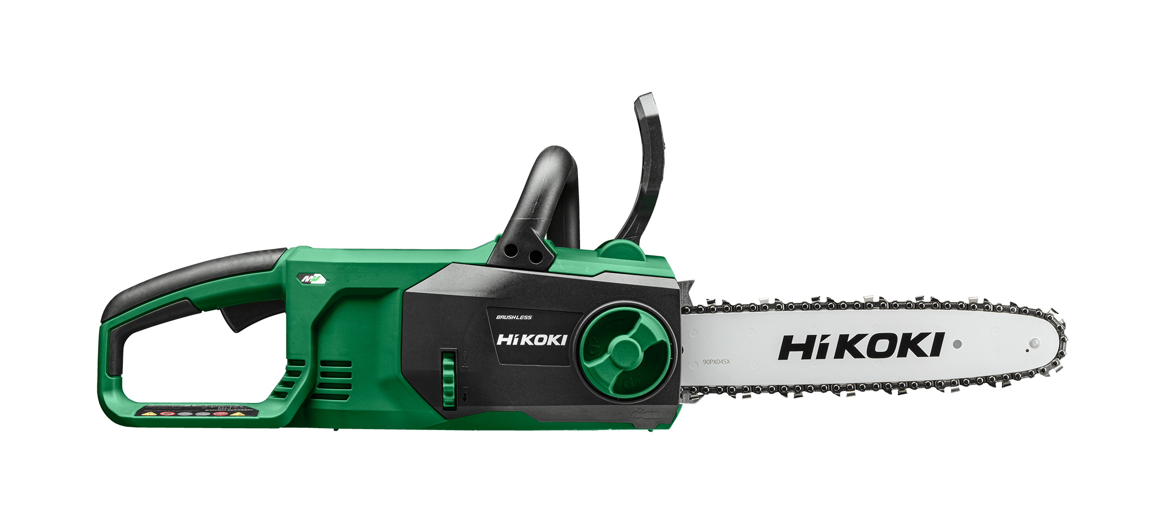 HIKOKI POWER TOOLS - Elettrosega 36V, Barra 300Mm, Vel. Catena 14.9M/Sec., Solo Corpo - Barra 300Mm - 14.9 M/Sec - Brushless - Scatola Di Cartone - Dimensioni Confezione Singola: 477X240X289 Mm (Lxwxh) - Peso Confezione Singola: 4,4 Kg