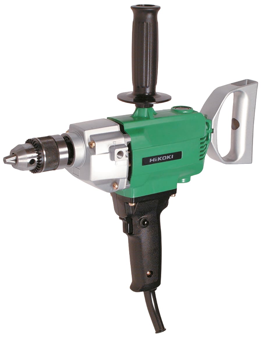 HIKOKI POWER TOOLS - Trapano Miscelatore 720W, 550 Giri/Min, Mandrino Cremagliera 1,5-13Mm - 13Mm - 550G/Min - Valigetta Stackable - Dimensioni Confezione Singola: 317X302X107 Mm (Lxwxh) - Peso Confezione Singola: 3,5 Kg D13WAZ