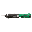 HIKOKI POWER TOOLS - Avvitatore 3.6V, Attacco Esagonale 1/4'', 2 X 1.5Ah - Hex1/4'' - 5Nm - Brushed - Scatola Di Cartone - Dimensioni Confezione Singola: 318X83X274 Mm (Lxwxh) - Peso Confezione Singola: 1,7 Kg