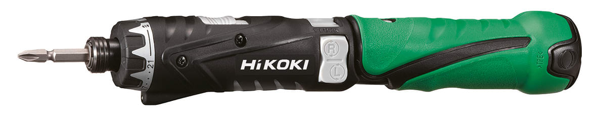 HIKOKI POWER TOOLS - Avvitatore 3.6V, attacco esagonale 1/4", 2 x 1.5Ah. DB3DL2WCZ