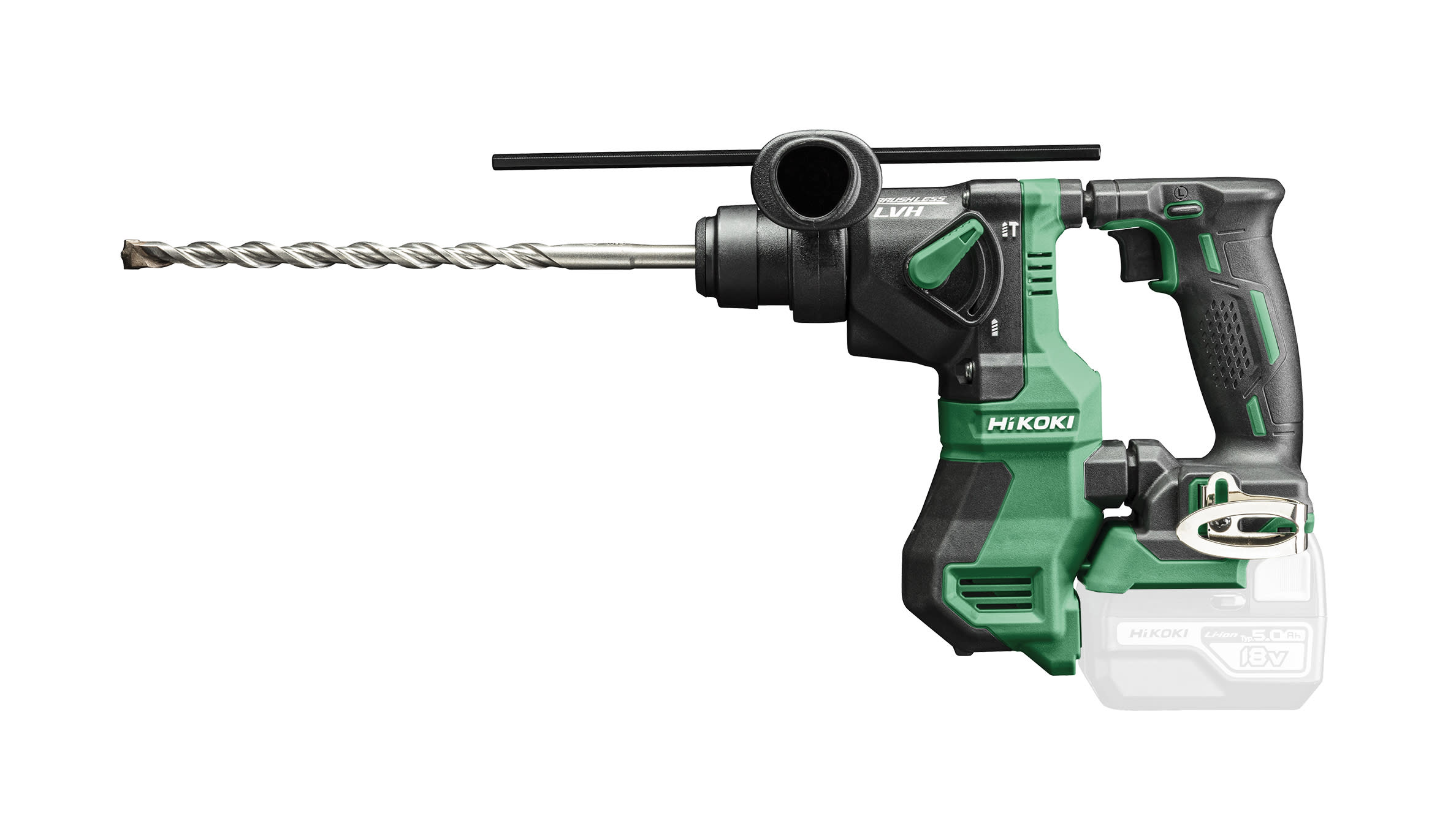 HIKOKI POWER TOOLS - Tassellatore Sds-Plus, 18V, 1,3J Epta, 2 Modalit?, Brushless, Solo Corpo, Valigetta Stackable - Sds-Plus - 18Mm - 1,3J - Brushless - Valigetta Stackable - Dimensioni Confezione Singola: 295X395X158 Mm (Lxwxh) - Peso Confezione Singola: 3,6 Kg