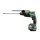 HIKOKI POWER TOOLS - Tassellatore SDS-plus, 18V, 1,2J EPTA, 2 modalit?, Brushless, RFC, auto-stop, 2 x 5.0Ah, Valigetta Stackable.
