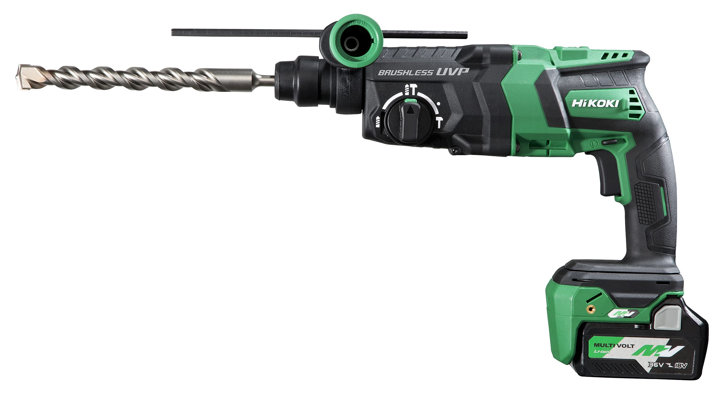 HIKOKI POWER TOOLS - Tassellatore SDS-plus, 36V, RFC, 3 modalit?,3,2J EPTA, Brushless, 2 x MVA, Valigetta Stackable.
