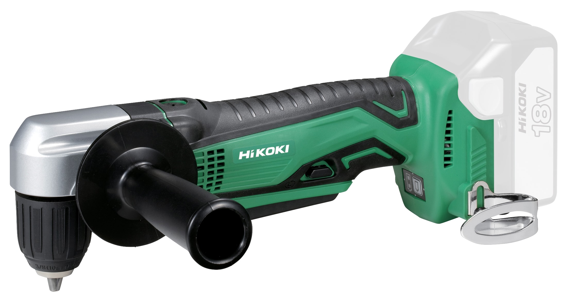 HIKOKI POWER TOOLS - TRAPANO ANG. 18V, MANDR.10MM, CORPO