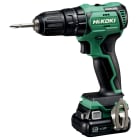 HIKOKI POWER TOOLS - Trapano Avvitatore C/Percussione 12V, 40Nm, 2 X 4.0Ah - 10Mm - 40Nm - Brushless - Scatola Di Cartone - Dimensioni Confezione Singola: 295X395X158 Mm (Lxwxh) - Peso Confezione Singola: 3,46 Kg