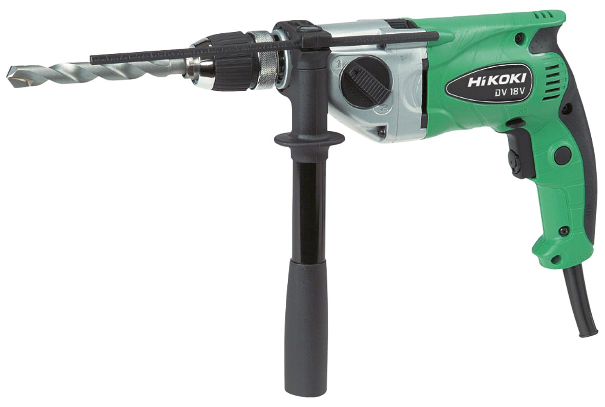 HIKOKI POWER TOOLS - Trapano Percussione, 690W, 0 - 3.000 giri/min, 2 Velocit?, Regolazione Elelettronica, Reversibile, Mandrino Autoserrante 1,5-13mm.