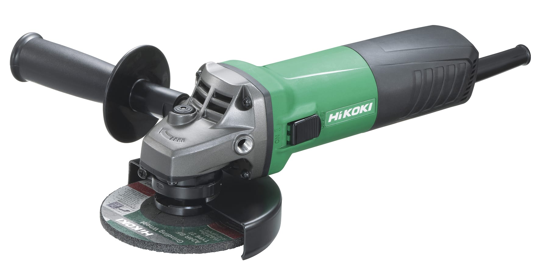HIKOKI POWER TOOLS - Smerigliatrice Angolare 900W, 10.500 Giri/Min, Diametro 115Mm, Disco Diamantato - M14 - 115Mm - Scatola Di Cartone - Dimensioni Confezione Singola: 136X376X128 Mm (Lxwxh) - Peso Confezione Singola: 2,3 Kg