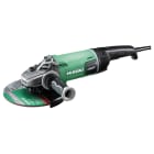 HIKOKI POWER TOOLS - Smerigliatrice Angolare 2.600W, 6.600 Giri/Min, Diametro 230Mm, 6,6Kg Uvp, Impugnatura Antivibrante - M14 - 230Mm - Scatola Di Cartone - Dimensioni Confezione Singola: 563X143X182 Mm (Lxwxh) - Peso Confezione Singola: 6,5 Kg