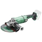 HIKOKI POWER TOOLS - Smerigliatrice Angolare 36V, Diametro 230mm, interruttore a paletta, Freno motore, Avviamento progressivo, Brushless, solo corpo, Valigetta.