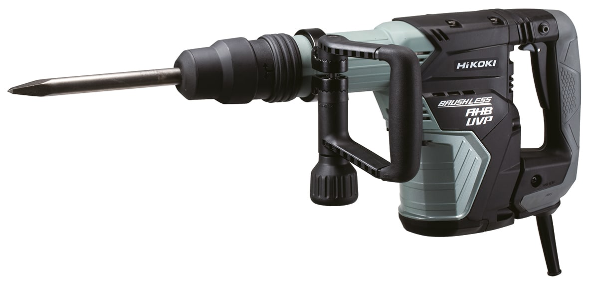 HIKOKI POWER TOOLS - Martello Demolitore SDS-max, 1.150W, 10,1J 7,3Kg, 4 Velocit? Elettronica, UVP,Corpo AHB, AC Brushless