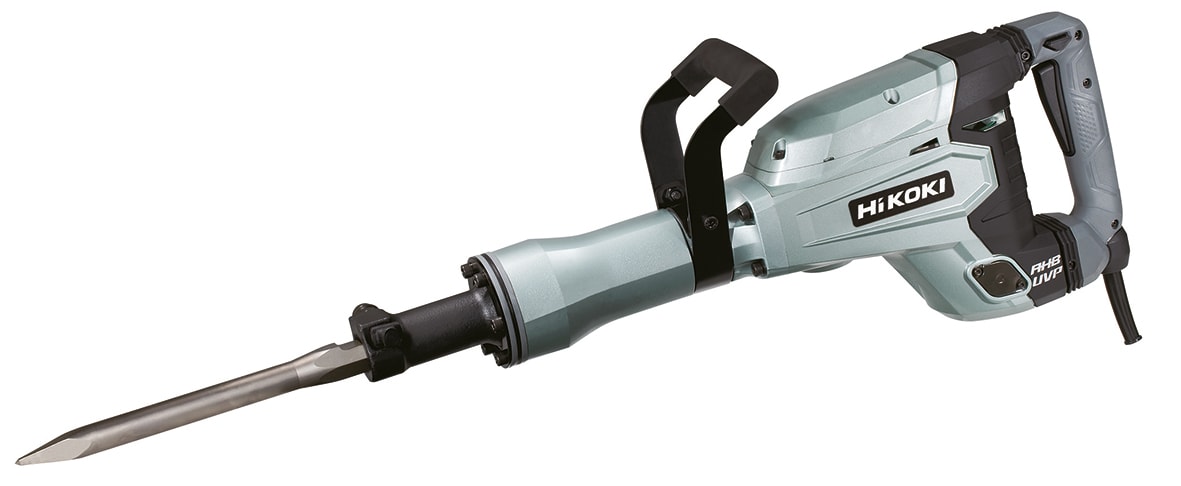 HIKOKI POWER TOOLS - Martello Demolitoreesag Attacco Esagonale 30Mm, 1.340W, 37,4J Epta, 18Kg, Uvp, Corpo Ahb - Hex-30Mm - 18Kg - 37,4 - Brushed - Valigetta - Dimensioni Confezione Singola: 410X900X220 Mm (Lxwxh) - Peso Confezione Singola: 25,8 Kg