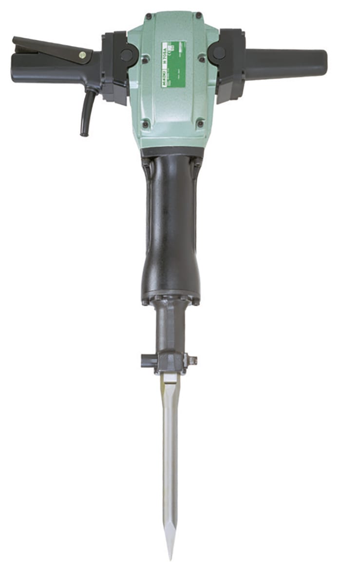 HIKOKI POWER TOOLS - Martello Demolitore, Attacco Esagonale 30Mm, 1.240W, 23,1J Epta, 17Kg, - Hex-30Mm - 17Kg - 23.1J - Brushed - Scatola Di Cartone - Dimensioni Confezione Singola: 690X585X285 Mm (Lxwxh) - Peso Confezione Singola: 21,7 Kg