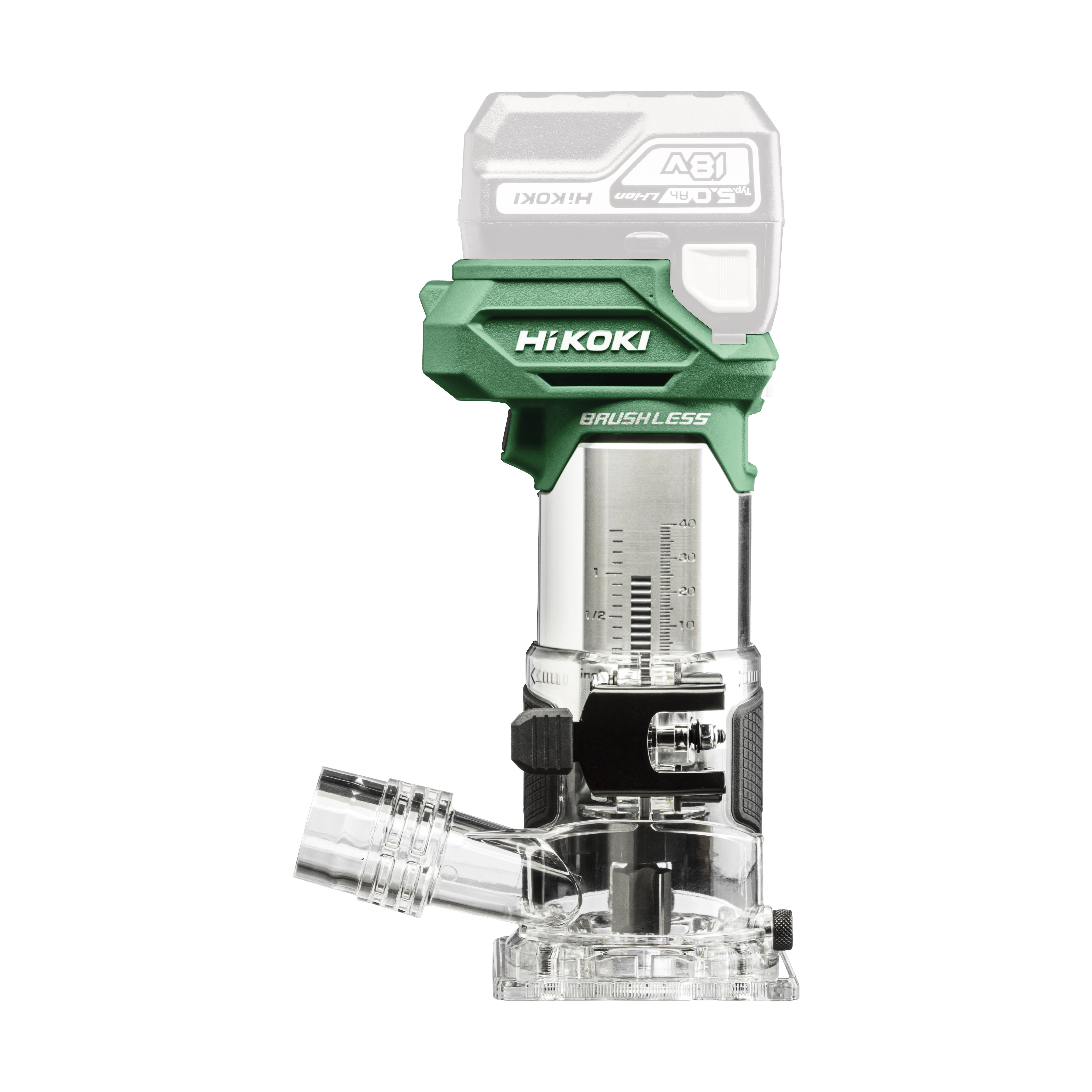 HIKOKI POWER TOOLS - Rifilatore 18V, Gambo 8Mm, Profondit? 40Mm, Solo Corpo, Valigetta Stackable - 8Mm - 40Mm - Brushless - Valigetta Stackable - Dimensioni Confezione Singola: 295X395X210 Mm (Lxwxh) - Peso Confezione Singola: 4 Kg