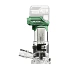 HIKOKI POWER TOOLS - Rifilatore 18V, gambo 8mm, profondit? 40mm, solo corpo, Valigetta Stackable.