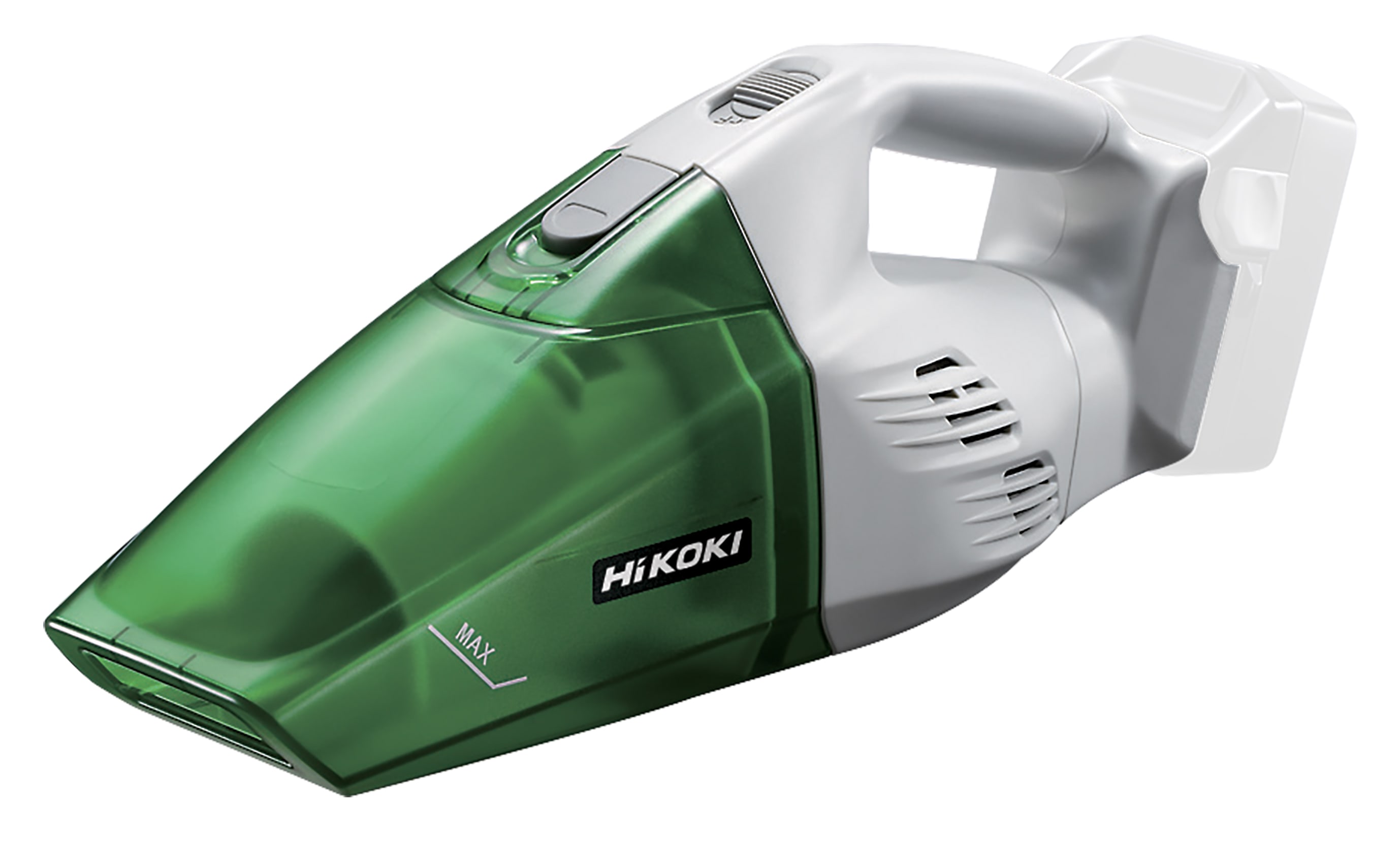 HIKOKI POWER TOOLS - Aspiratore 18V, Solo Corpo - Brushed - Scatola Di Cartone - Dimensioni Confezione Singola: 390X135X150 Mm (Lxwxh) - Peso Confezione Singola: 1 Kg