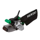HIKOKI POWER TOOLS - Levigatrice a nastro 1.020W, 76 x 533mm, Velocit? Variabile 250, 450 giri/min, Sacco aspirazione, motore a sinistra per levigare a filo.