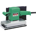 HIKOKI POWER TOOLS - Levigatrice Orbitale 300W, Platorello con pinze 114 x 228mm, 10.000 giri/min, orbita 2,4mm, Sacchetto aspirazione.