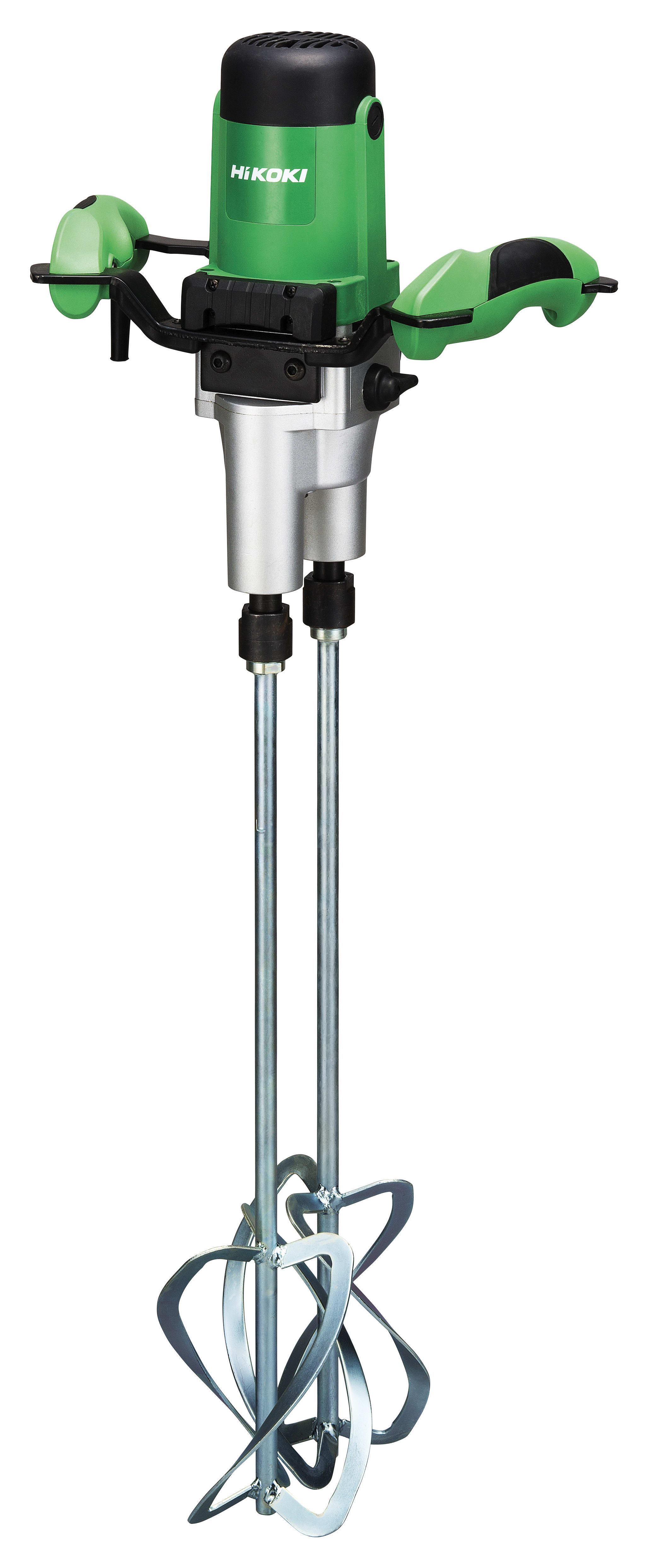 HIKOKI POWER TOOLS - Miscelatore 1.800W, 650 giri/min 2 Velocit?, Regolazione Elettronica, attacco Frusta M27 (completo di 2 Fruste Diametro 135mm)