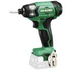 HIKOKI POWER TOOLS - Avvitatore A Impulsi 12V, 110Nm, Attacco Esagonale 1/4'', Solo Corpo - Hex1/4'' - 110Nm - Brushed - Scatola Di Cartone - Dimensioni Confezione Singola: 185X245X98 Mm (Lxwxh) - Peso Confezione Singola: 1,1 Kg