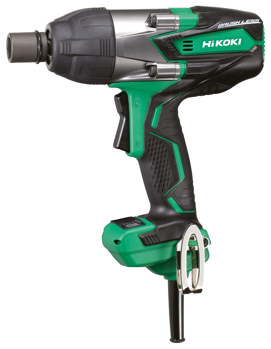 HIKOKI POWER TOOLS - Avvitatore a Impulsi, 370W, 1.600 giri/min 4 Velocit? Elettronica 360Nm, attacco 1/2" AC Brushless, Valigetta. WR16SEWJZ