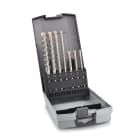 HIKOKI POWER TOOLS - Kit N.7 Punte Sds-Plus 4 Taglienti Da D.5,0X115 A D.12,0X165 Mm