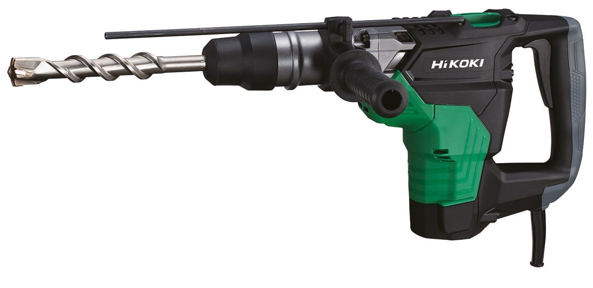 HIKOKI POWER TOOLS - Martello Combinato 40mm SDS-max, 1.100W, 7,1J EPTA, 7,1Kg, Valigetta.
