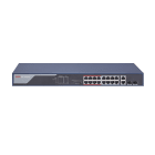 HIKVISION ITALY - DS-3E0318P-E SWITCH UNMAN 16 POE