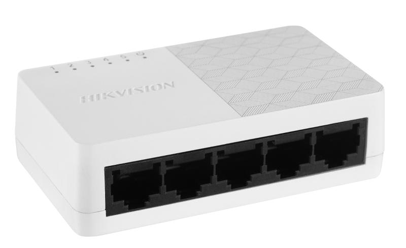 HIKVISION - DS-3E0505D-O SWITCH GIGABIT UNMAN 5 PORT
