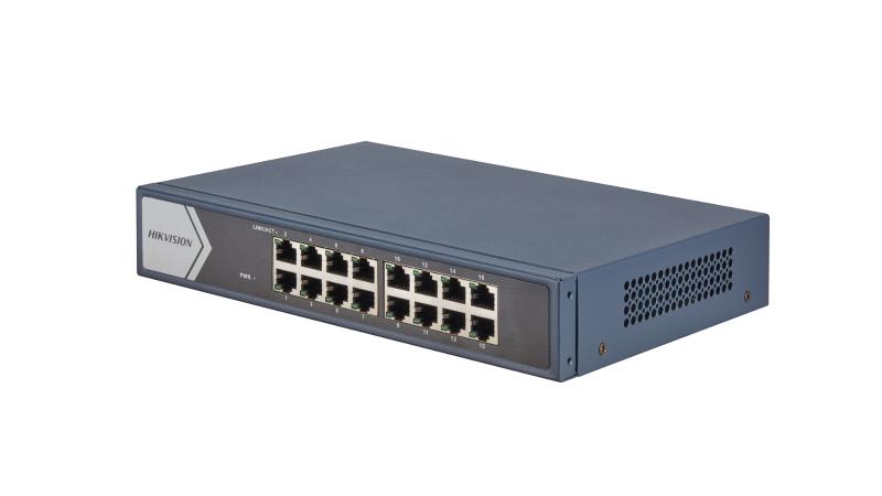 HIKVISION - DS-3E0516-E SWITCH GIGABIT UNMAN 16 PORT