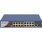 HIKVISION - DS-3E0318P-E/M SWITCH UNMAN 16 POE ECO