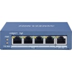 HIKVISION - DS-3E0505P-E SWITCH GIGABIT UNMAN 4POE