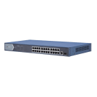 HIKVISION - DS-3E0526P-E SWITCH GIGABIT UNMAN 24 POE