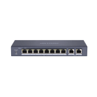 HIKVISION - DS-3E0310P-E/M SWITCH UNMAN 8 POE ECO