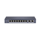 HIKVISION - DS-3E0310P-E/M SWITCH UNMAN 8 POE ECO