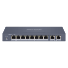 HIKVISION - DS-3E1310HP-EI SMART MANAGED HI-POE 10/1