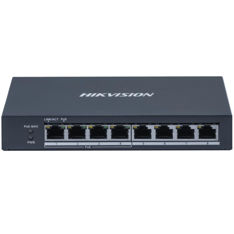 HIKVISION - DS-3E0508P-O SWITCH CASE METALLICO POE