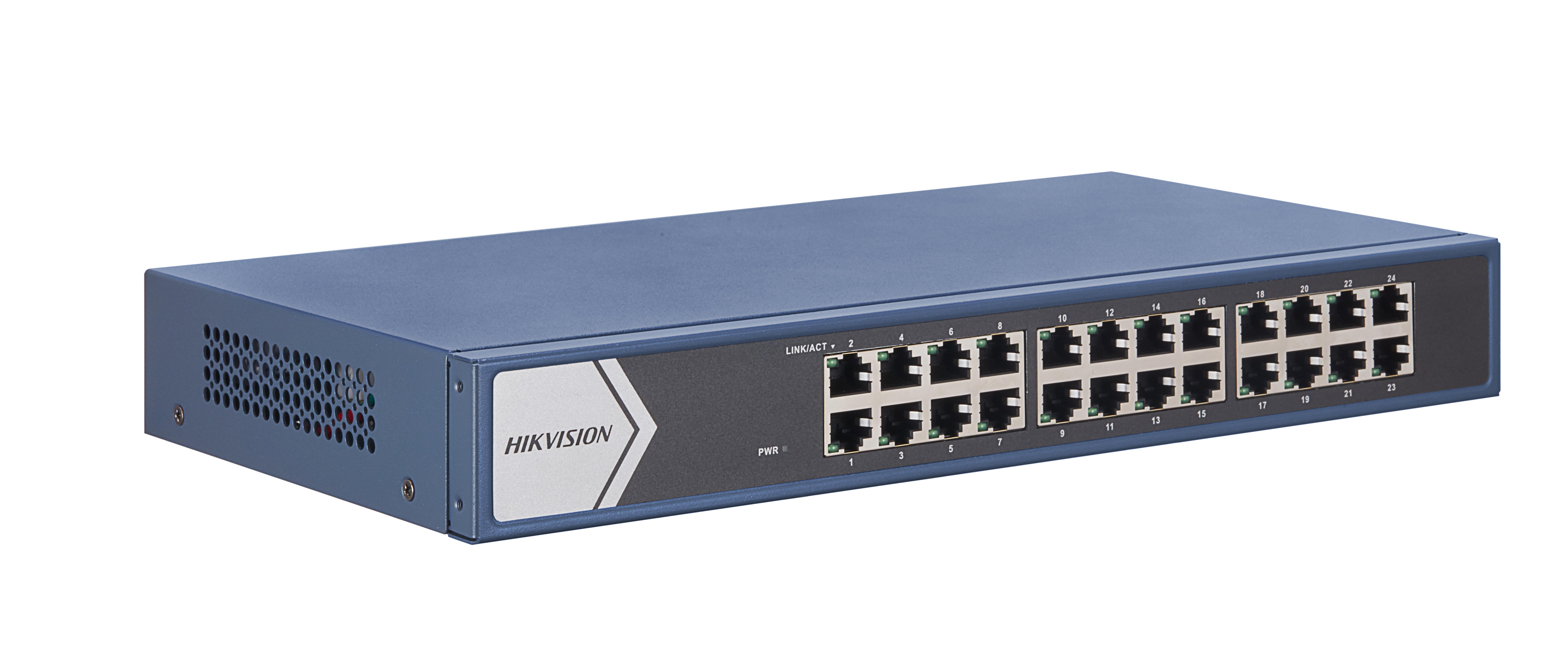 HIKVISION - DS-3E1524-EI SWITCH GIGABIT SMART MAN24P