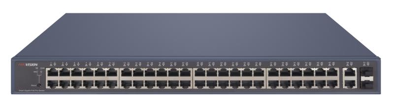 HIKVISION - DS-3E1552P-SI SWITCH MANAGED 48 POE + 4