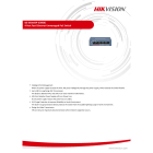 HIKVISION - DS-3E0105P-E/M SWITCH UNMANAGED 10/100 P