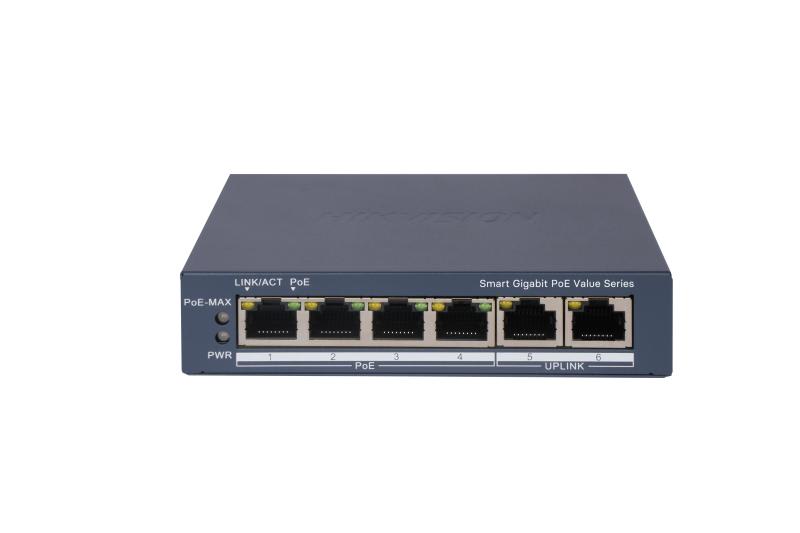 HIKVISION - DS-3E1506P-EI/M SMART MANAGED POE GIGABI