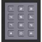 HIKVISION - DS-KD-KP MODULO TASTIERA