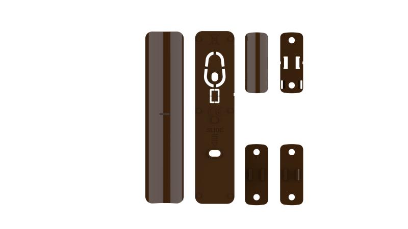 HIKVISION - DS-PDB-MCK-BROWN PLASTICHE MARRONI