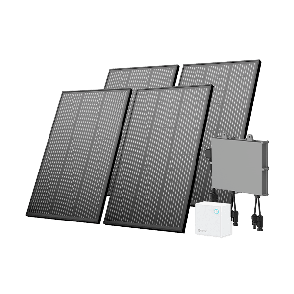HIKVISION - SOLAR STARTER KIT 400W KIT4PANNELLI BALC