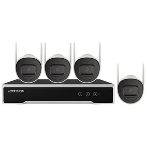 HIKVISION - NK42W0H-1T KIT WI-FI 2MP NVR + 4 CAM