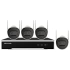 HIKVISION - NK42W0H-1T KIT WI-FI 2MP NVR + 4 CAM