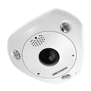 HIKVISION - DS-2CD6365G0E-IVS(1.27) FISHEYE 6MP IK10
